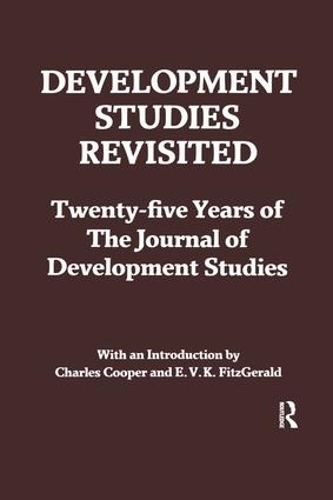 Паперова книга «Development Studies Revisited: Twenty-five Years of the "Journal of Development Studies"» - фото №1
