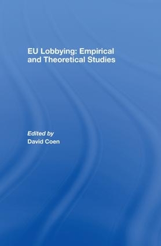 Паперова книга «EU Lobbying: Empirical and Theoretical Studies» - фото №1