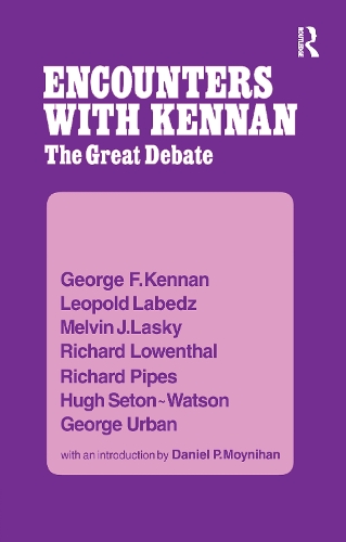 Бумажная книга «Encounter with Kennan: The Great Debate», автор Джордж Ф. Кеннан - фото №1