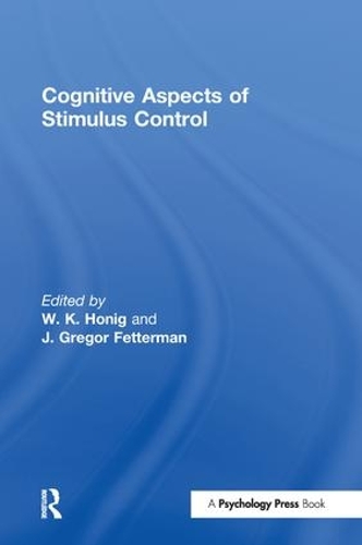 Бумажная книга «Cognitive Aspects of Stimulus Control» - фото №1