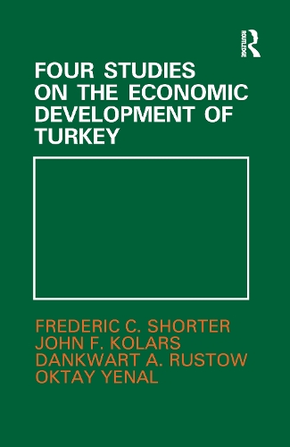 Бумажная книга «Four Studies on the Economic Development of Turkey», авторов Данкварт А. Рустоу, Фредерик К. Шортер, Джон Ф. Коларс, Октай Енай - фото №1