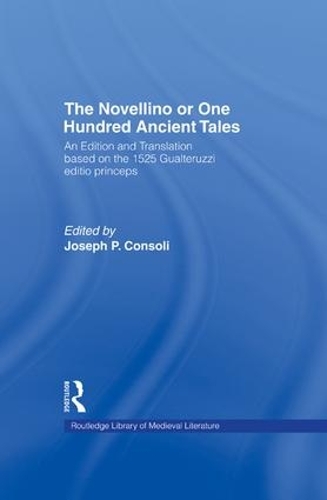 Бумажная книга «The Novellino or One Hundred Ancient Tales: An Edition and Translation based on the 1525 Gualteruzzi editio princeps» - фото №1