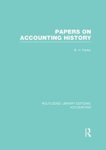Бумажная книга «Papers on Accounting History (RLE Accounting)» - фото №1