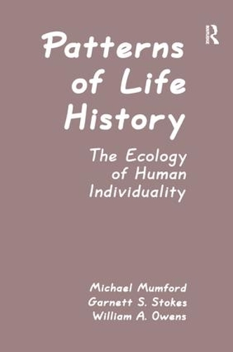 Бумажная книга «Patterns of Life History: The Ecology of Human Individuality», авторов Гарнетт С. Стоукс, Гарнетт Стоукс, Майкл Д. Мамфорд, Уильям А. Оуэнс - фото №1