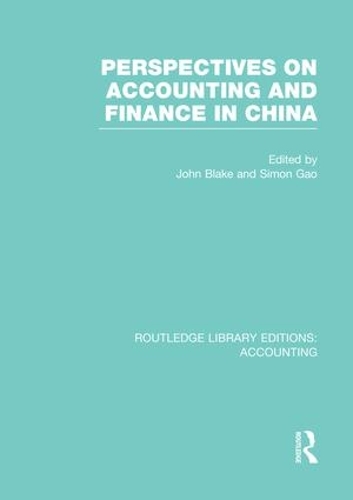 Бумажная книга «Perspectives on Accounting and Finance in China (RLE Accounting)» - фото №1