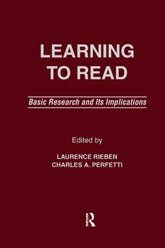 Бумажная книга «Learning To Read: Basic Research and Its Implications» - фото №1