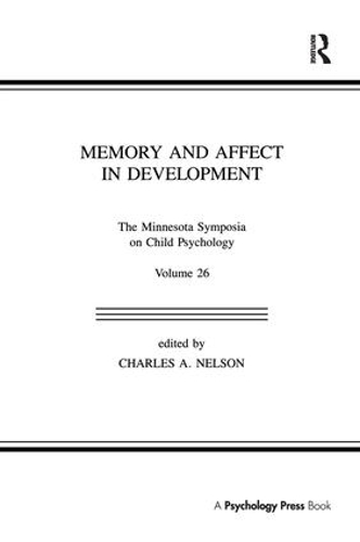 Бумажная книга «Memory and Affect in Development: The Minnesota Symposia on Child Psychology, Volume 26» - фото №1