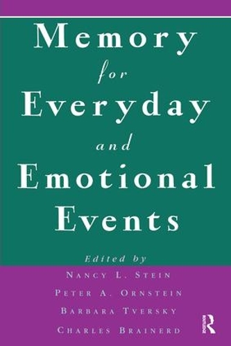 Бумажная книга «Memory for Everyday and Emotional Events» - фото №1