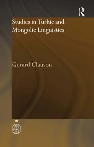 Бумажная книга «Studies in Turkic and Mongolic Linguistics», автор Жерар Клаусон - фото №1