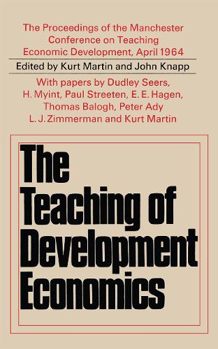 Паперова книга «Teaching of Development Economics», авторів Джон Кнапп, Курт Мартін - фото №1