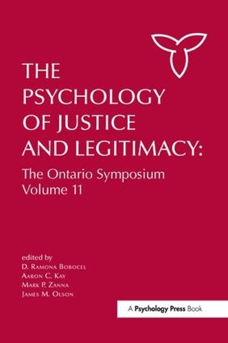 Бумажная книга «The Psychology of Justice and Legitimacy: The Ontario Symposium Volume 11» - фото №1