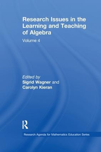 Бумажная книга «Research Issues in the Learning and Teaching of Algebra: the Research Agenda for Mathematics Education, Volume 4» - фото №1