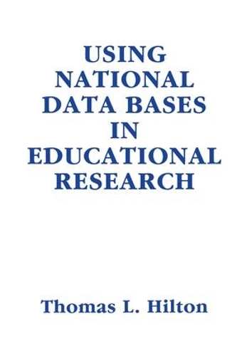 Бумажная книга «Using National Data Bases in Educational Research» - фото №1