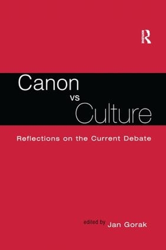 Бумажная книга «Canon Vs. Culture: Reflections on the Current Debate» - фото №1
