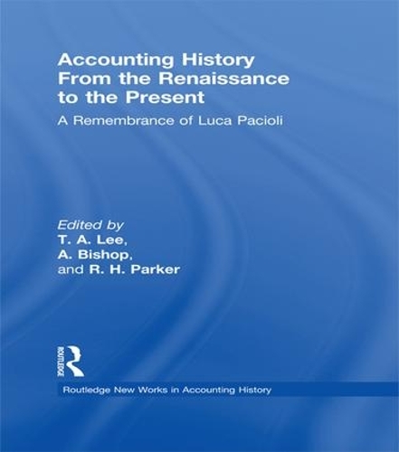 Бумажная книга «Accounting History from the Renaissance to the Present: A Remembrance of Luca Pacioli» - фото №1