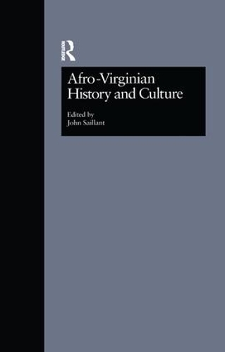 Бумажная книга «Afro-Virginian History and Culture» - фото №1