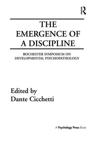 Бумажная книга «The Emergence of A Discipline: Rochester Symposium on Developmental Psychopathology, Volume 1» - фото №1