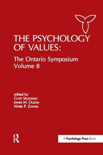 Паперова книга «The Psychology of Values: The Ontario Symposium, Volume 8» - фото №1