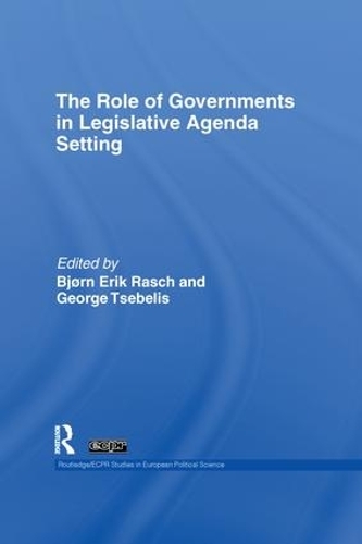Паперова книга «The Role of Governments in Legislative Agenda Setting» - фото №1