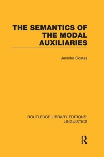[object Object] «The Semantics of the Modal Auxiliaries», автор Дженніфер Коутс - фото №1