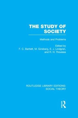 [object Object] «The Study of Society (RLE Social Theory): Methods and Problems» - фото №1