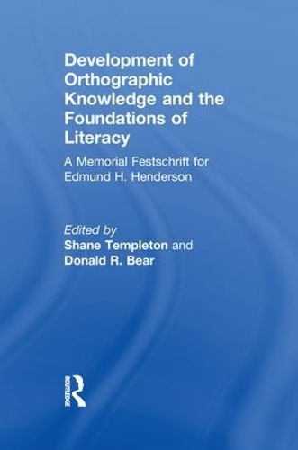 Бумажная книга «Development of Orthographic Knowledge and the Foundations of Literacy: A Memorial Festschrift for edmund H. Henderson» - фото №1