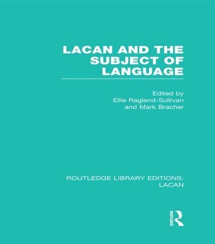 [object Object] «Lacan and the Subject of Language (RLE: Lacan)» - фото №1