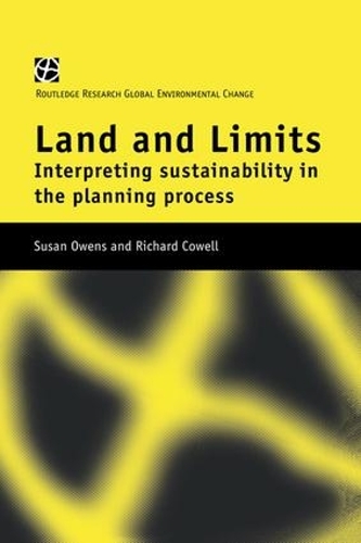 Бумажная книга «Land and Limits: Interpreting Sustainability in the Planning Process», автор Ричард Коуэлл - фото №1