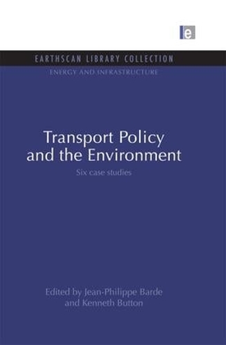 Бумажная книга «Transport Policy and the Environment: Six case studies», автор Кеннет Баттон - фото №1