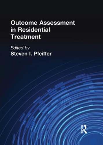 Паперова книга «Outcome Assessment in Residential Treatment» - фото №1