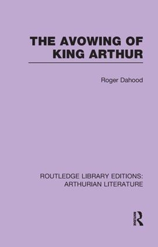 Паперова книга «The Avowing of King Arthur» - фото №1
