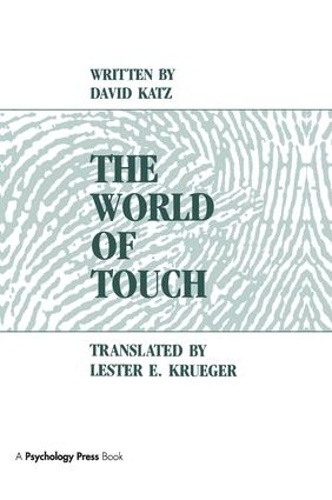 Бумажная книга «The World of Touch», автор Дэвид Кац - фото №1