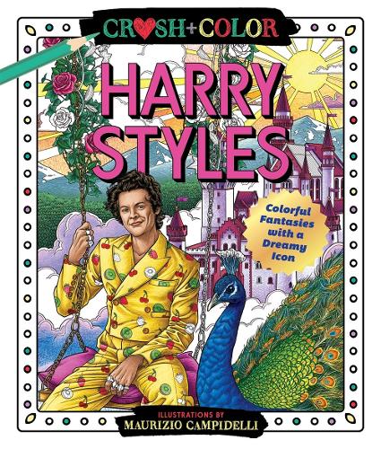 Бумажная книга «Crush and Color: Harry Styles: Colorful Fantasies with a Dreamy Icon», автор Маурицио Кампиделли - фото №1