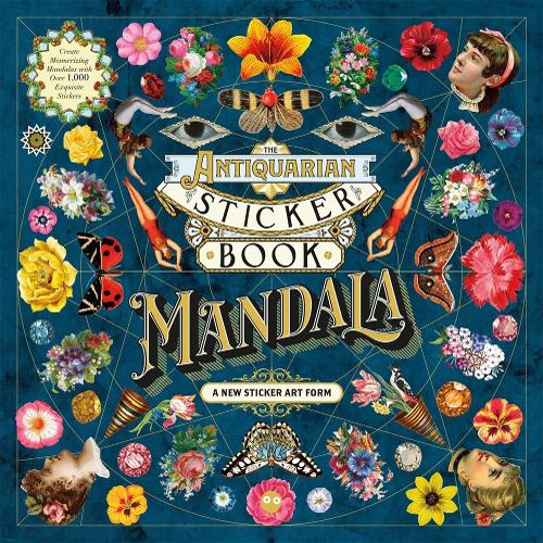Паперова книга «The Antiquarian Sticker Book: Mandala», автор Одд Дот - фото №1