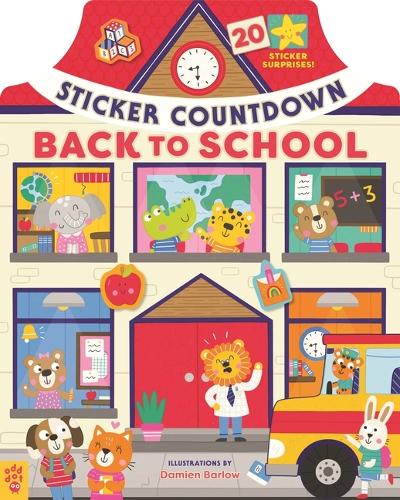 Паперова книга «Sticker Countdown: Back to School», автор Одд Дот - фото №1