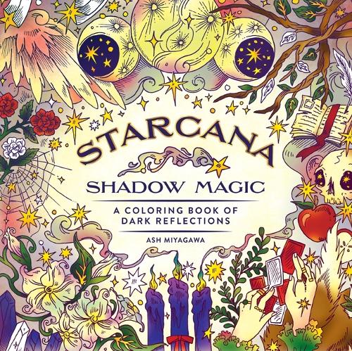 Паперова книга «Starcana: Shadow Magic: A Coloring Book of Dark Reflections», автор Еш Міягава - фото №1