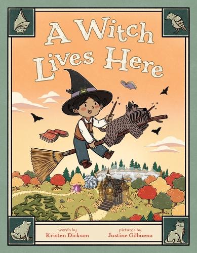 Бумажная книга «A Witch Lives Here», автор Кристен Диксон - фото №1