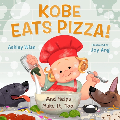 Бумажная книга «Kobe Eats Pizza!», автор Эшли Виан - фото №1