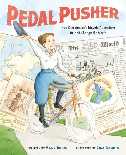 Бумажная книга «Pedal Pusher: How One Woman’s Bicycle Adventure Helped Change the World», автор Мэри Бун - фото №1