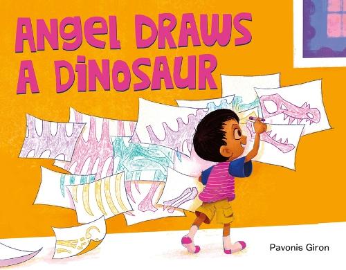 Бумажная книга «Angel Draws a Dinosaur», автор Павонис Гирон - фото №1