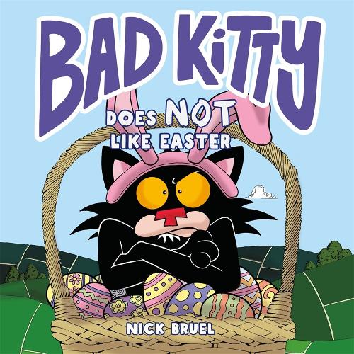 Паперова книга «Bad Kitty Does Not Like Easter», автор Нік Брюель - фото №1