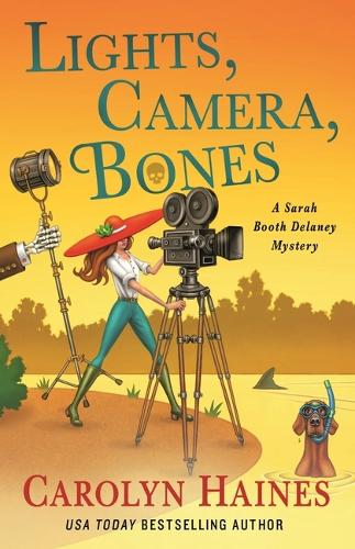 Паперова книга «Lights, Camera, Bones», автор Керолін Хейнс - фото №1