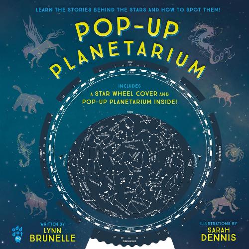 Паперова книга «Pop-Up Planetarium», автор Лінн Брюнель - фото №1
