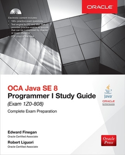 [object Object] «OCA Java SE 8 Programmer I Study Guide (Exam 1Z0-808)», автор Роберт Лігуорі - фото №1