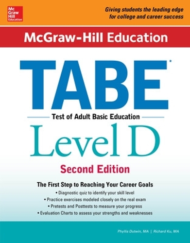 [object Object] «McGraw-Hill Education TABE Level D, Second Edition», авторов Филлис Датвин, Ричард Ку - фото №1