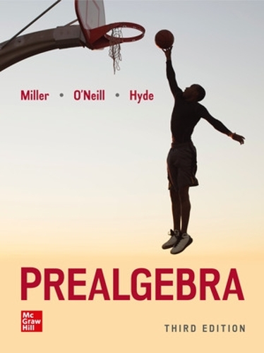 Паперова книга «Prealgebra», авторів Джулі Міллер, Моллі О'Ніл, Ненсі Хайд - фото №1