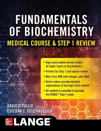 Бумажная книга «Fundamentals of Biochemistry Medical Course and Step 1 Review», авторов Дэвид ДиТуллио, Эстебан Делл'Анжелика - фото №1