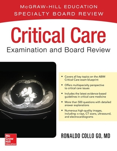 Паперова книга «Critical Care Examination and Board Review», автор Рональдо Колло Го - фото №1