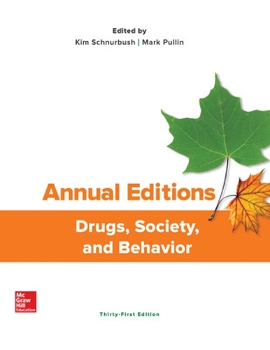 Бумажная книга «Annual Editions: Drugs, Society, and Behavior», автор Ким Шнурбуш - фото №1