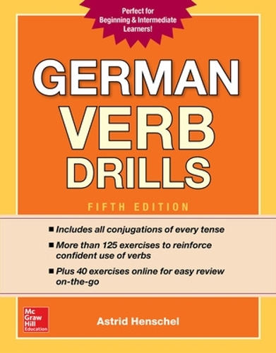 Паперова книга «German Verb Drills, Fifth Edition», автор Астрід Геншель - фото №1